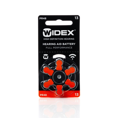 Baterie do naslouchadel Widex 13, 6 ks