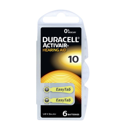 Baterie Duracell DA10 P6 Easy Tab