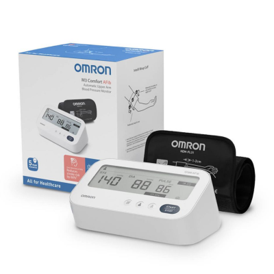 Tonometr Omron M3 Comfort AFib s Intelli manžetou + 5 let záruka