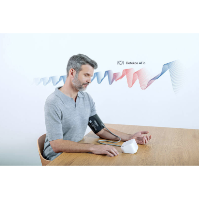 Tonometr Omron M3 Comfort AFib s Intelli manžetou + 5 let záruka