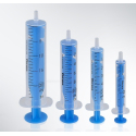 Jednorázová injekční stříkačka Chirana Luer, modrá, 1 ks